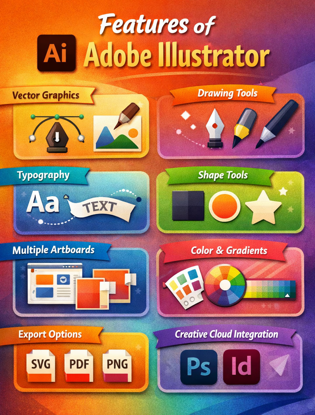 Features of Adobe Illustrator: A Guide for Beginners